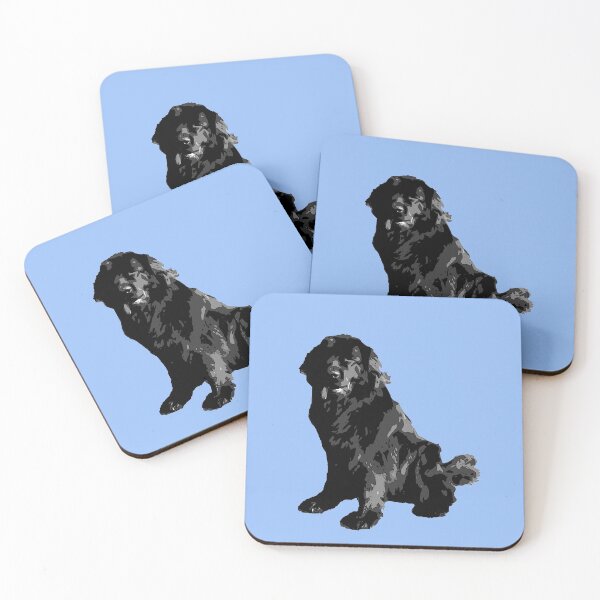Item preview,  Newfoundlnd Dog Black designed and sold by Moonyflower.
