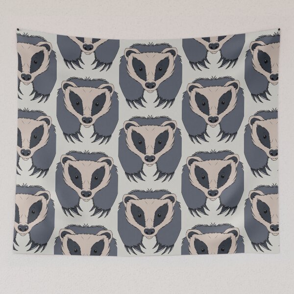 Item preview, Badger Symmetry Graphic designed and sold by HarpWyrmDraws.