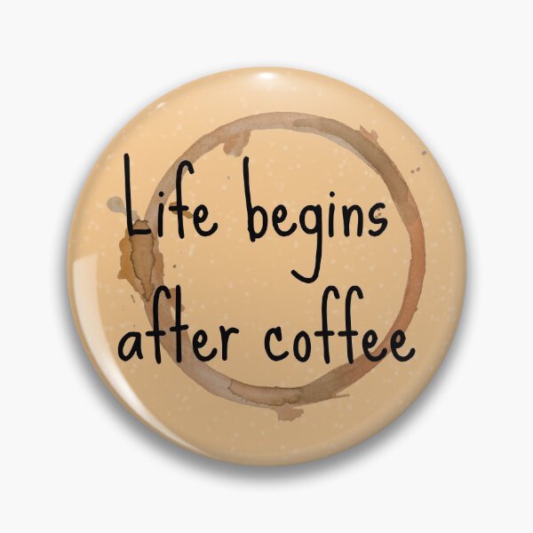 Item preview, Life begins after coffee designed and sold by Karkalasev.