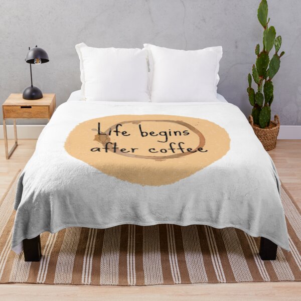 Item preview, Life begins after coffee designed and sold by Karkalasev.