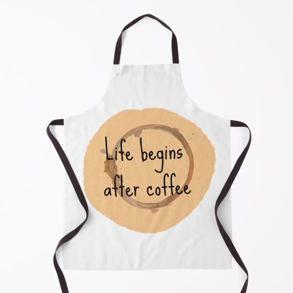 Item preview, Life begins after coffee designed and sold by Karkalasev.