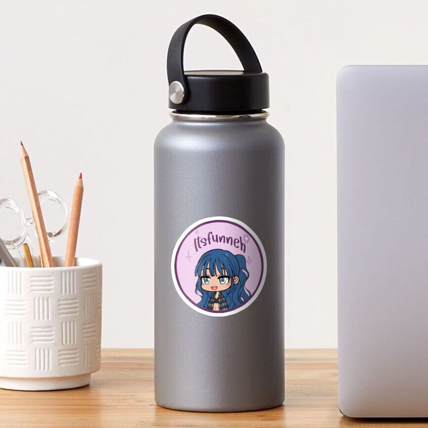 "ItsFunneh krew" Sticker for Sale by l0nelysquid | Redbubble