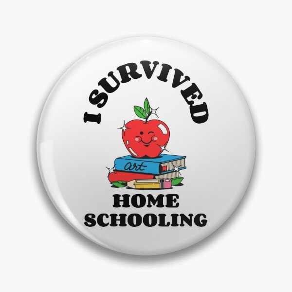 Item preview, I Survived Home Schooling / Apple fruit designed and sold by art-fox.