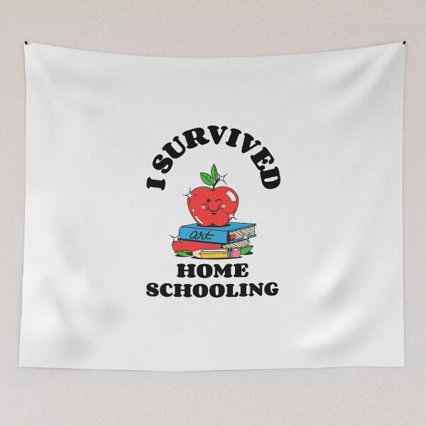 Item preview, I Survived Home Schooling / Apple fruit designed and sold by art-fox.