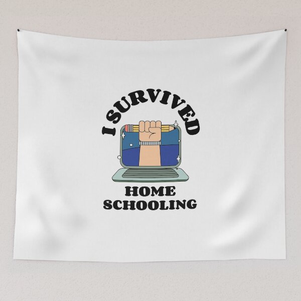 Item preview, I Survived Home Schooling / Laptop designed and sold by art-fox.