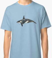 Orca on blue Classic T-Shirt