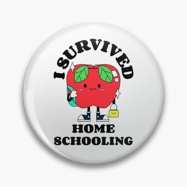 Item preview, I Survived Home Schooling / Cute apple designed and sold by art-fox.