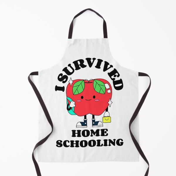 Item preview, I Survived Home Schooling / Cute apple designed and sold by art-fox.