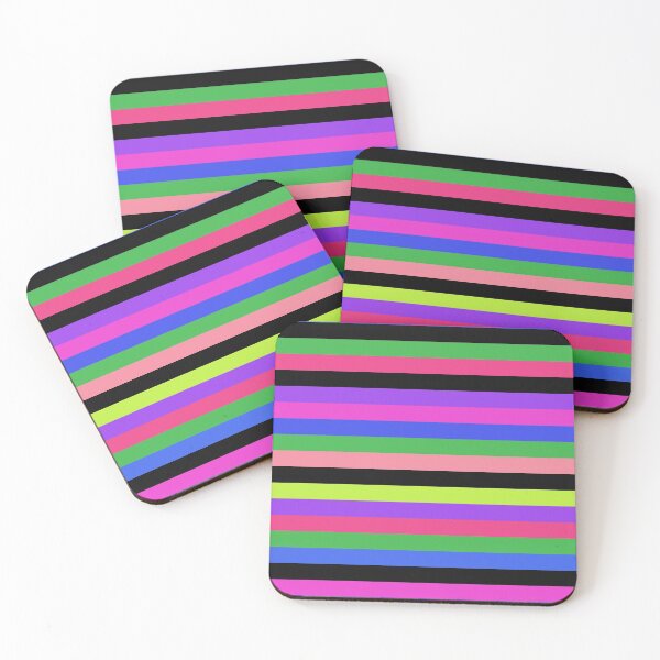 Item preview, Multi-Colored Horizontal Stripes designed and sold by cabgodfrey.