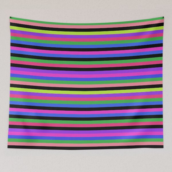 Item preview, Multi-Colored Horizontal Stripes designed and sold by cabgodfrey.