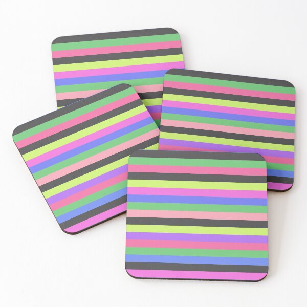 Item preview, Multi-Colored Horizontal Stripes designed and sold by cabgodfrey.