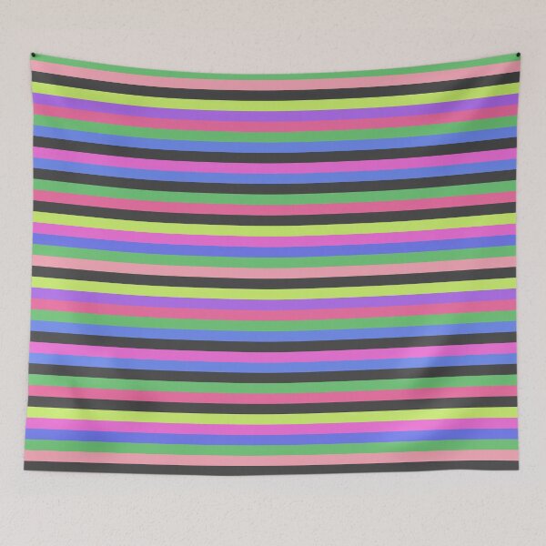 Item preview, Multi-Colored Horizontal Stripes designed and sold by cabgodfrey.