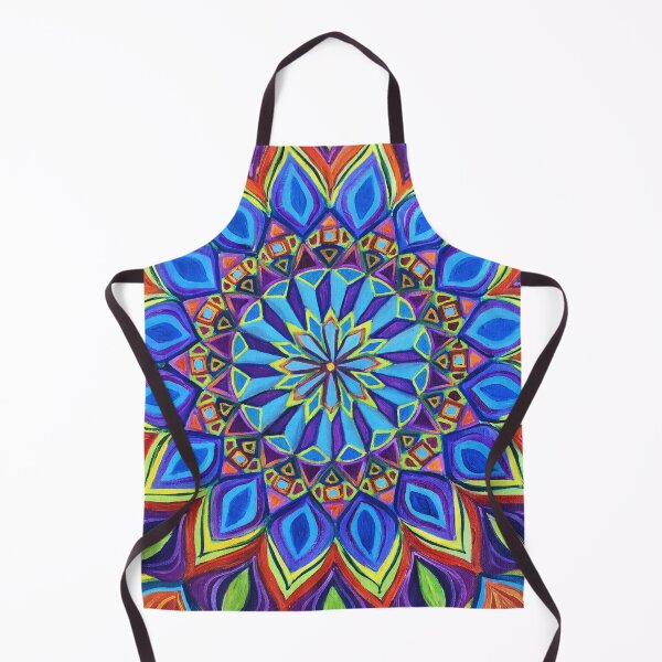 Aperçu de l'œuvre Mandala aux belles couleurs vibrantes créée et vendue par Laurasdesign83.