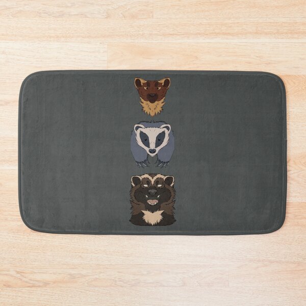 Item preview, Mustelidae Symmetry Graphic designed and sold by HarpWyrmDraws.
