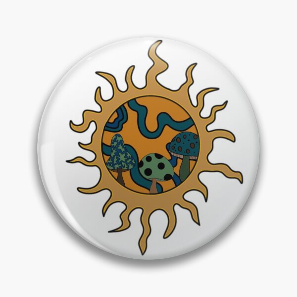 Item preview, Sunny mushrooms designed and sold by ashley flyntz.