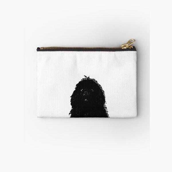 Item preview, Newfoundland Dog Head Black designed and sold by Moonyflower.