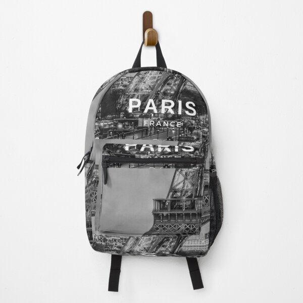 Item preview, Romantic, Eiffel Tower, Paris, France, Black and White designed and sold by Magic Love Art Print.