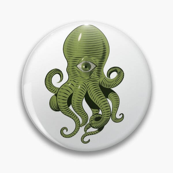 Item preview, Octopus Kraken sea monster cryptid ocean myth designed and sold by billyperks.