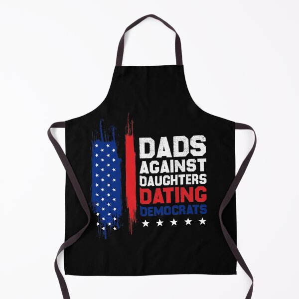 Item preview, DADDD, Dads Against Daughters Dating Democrats with US Flag designed and sold by redblackline.