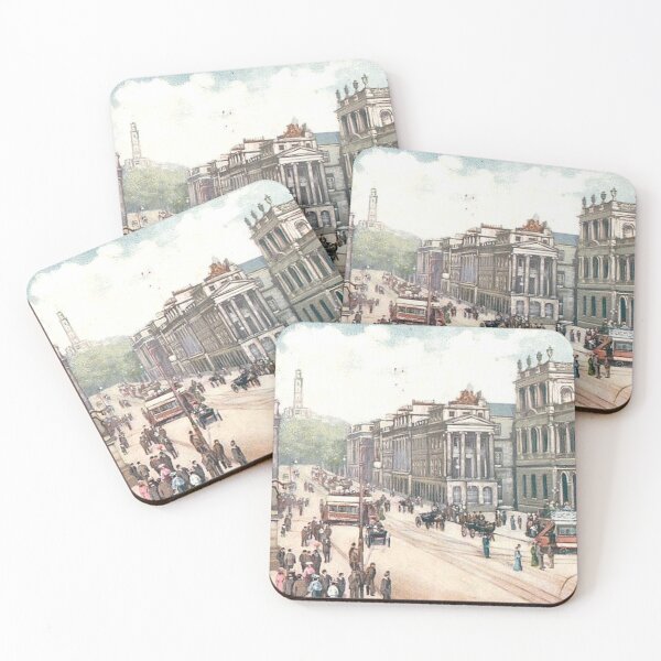 Item preview, Vintage Illustration of Waterloo Place, Edinburgh designed and sold by yourscotland.