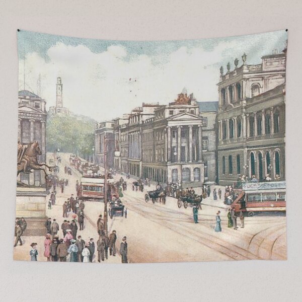 Item preview, Vintage Illustration of Waterloo Place, Edinburgh designed and sold by yourscotland.