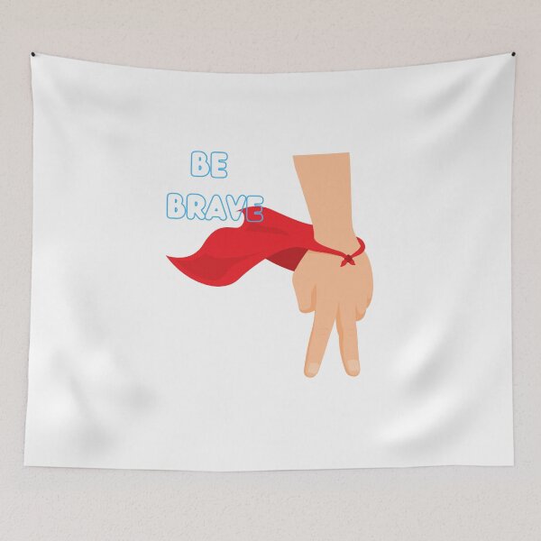Item preview, Be Brave designed and sold by PlumNearly.