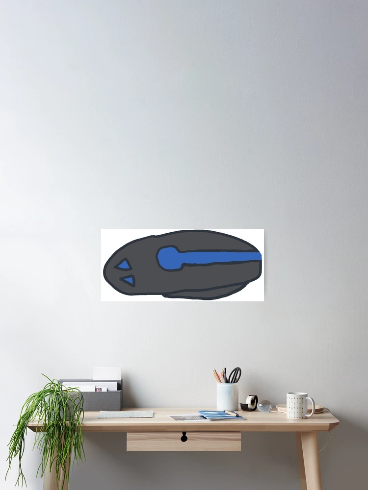 Thumbnail 2 of 3, Poster, Futuristic UAP designed and sold by PyroPython.
