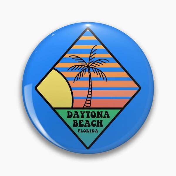 Item preview, Retro Daytona Beach Florida designed and sold by ThreadsNouveau.