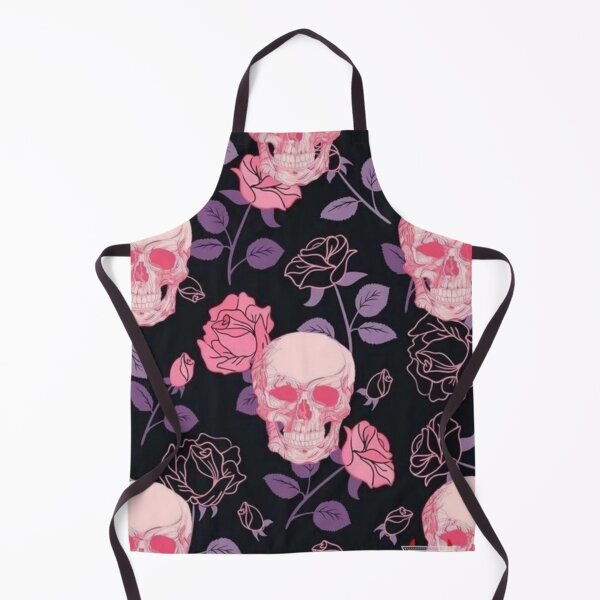 Item preview, Skull with flowers designed and sold by Oeht.