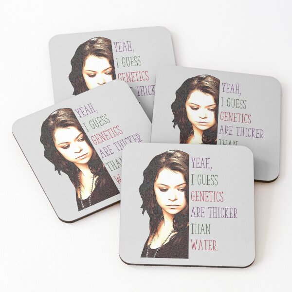 Item preview, Genetics Are Thicker Than Water - Sarah Manning - Orphan Black designed and sold by LaRoach Digital Arts.