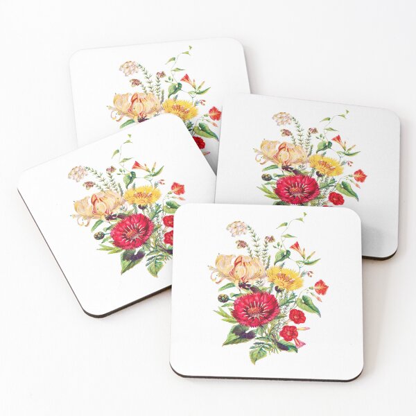 Item preview, Vintage flowers ,roses floral ,summer,spring pattern  designed and sold by MariaMarinova.