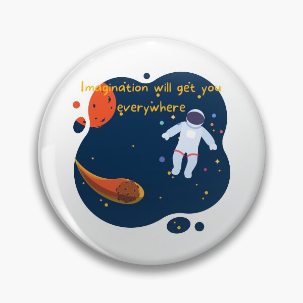 Item preview, Imagination will get you everywhere  designed and sold by PlumNearly.