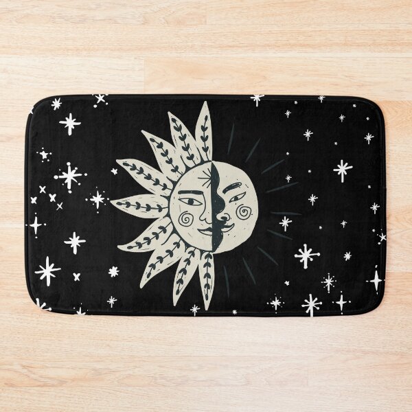 Item preview, sun and moon modern painted art designed and sold by cutecrazytshirt.