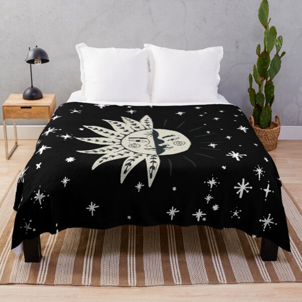 Item preview, sun and moon modern painted art designed and sold by cutecrazytshirt.
