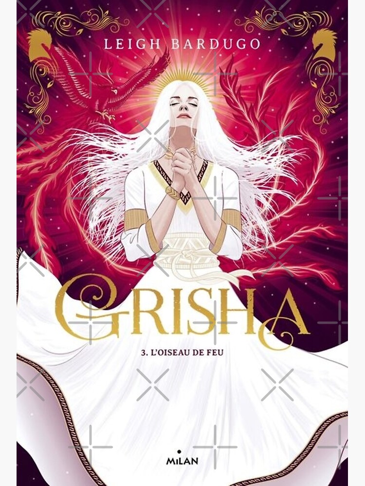 Disover Grisha French Version 3 Shadow and Bone cover Premium Matte Vertical Poster