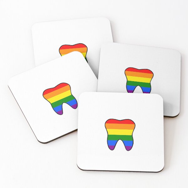 Item preview, Rainbow pride tooth designed and sold by BadoCatto.