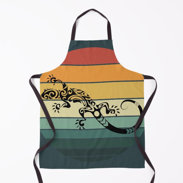 Item preview, Retro 80s Vaporwave Tropical Sun Summer Curly Leopard Gecko Lizard designed and sold by IZiets.