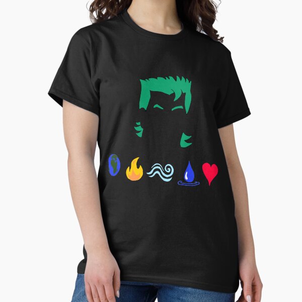 Earth Fire Wind Water Heart Go Planet! Classic T-Shirt