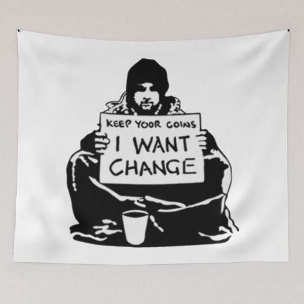 Item preview, Keep your money i want change designed and sold by UrbanBubules.