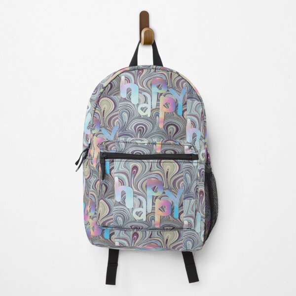 Item preview, happy pastel holographic designed and sold by buzzcutart.
