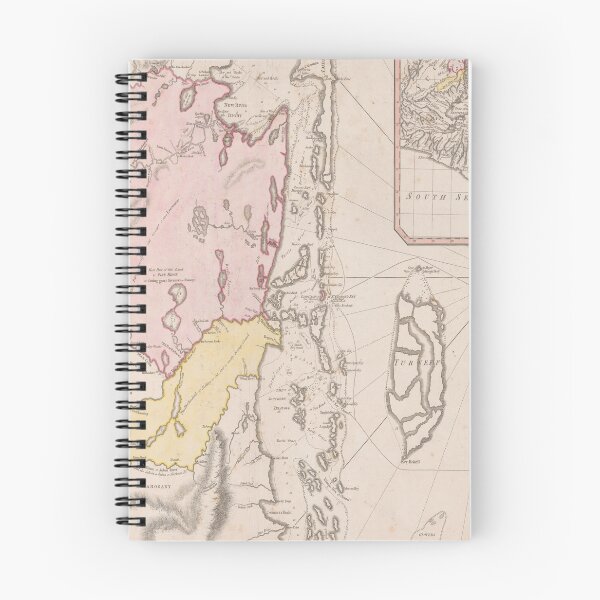 Item preview, Old Belize Map (1786) Vintage Central America Country Atlas designed and sold by BravuraMedia.