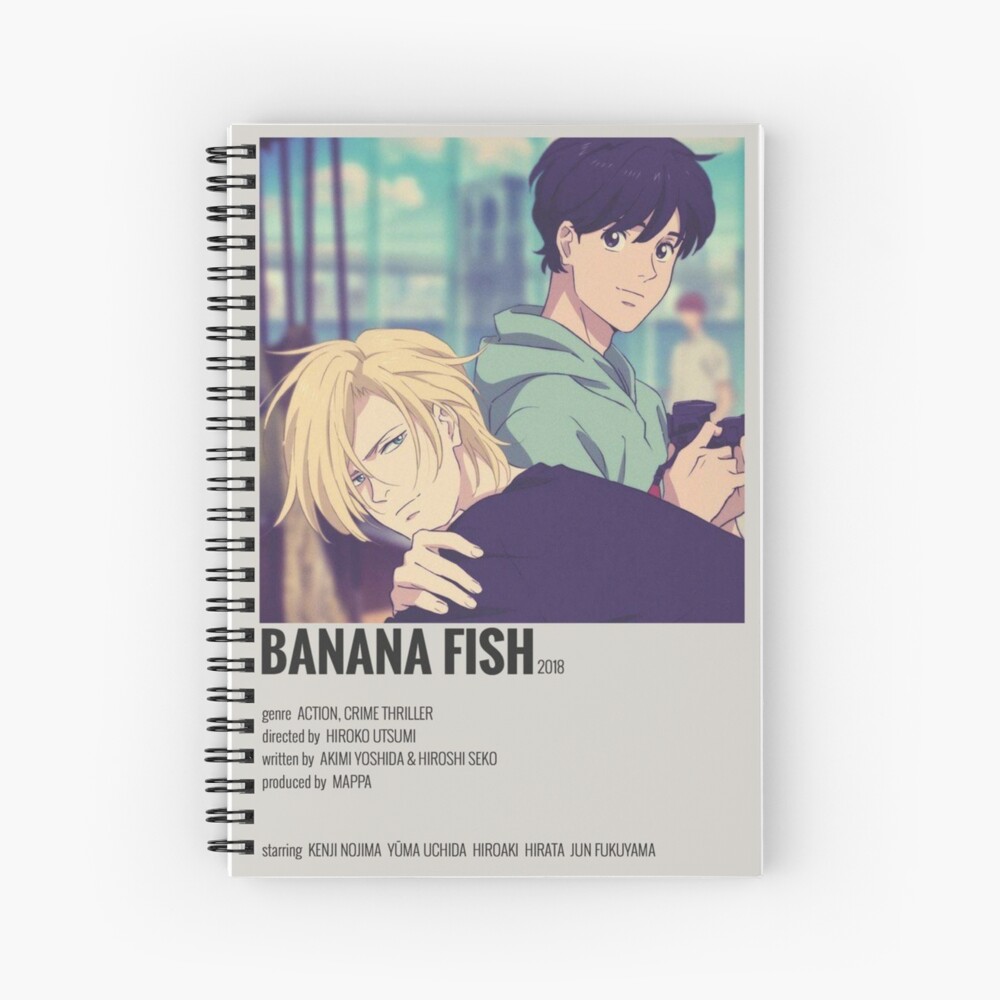 Banana Fish Anime Series Minimalist Poster  Anime printables, Anime films,  Anime canvas