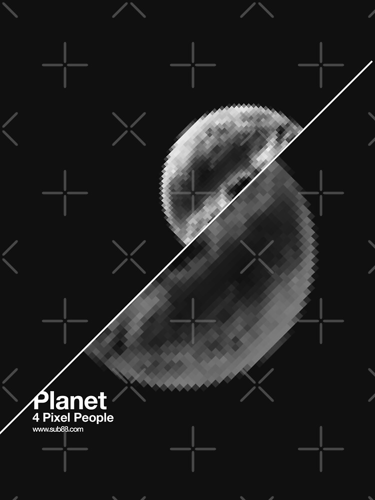 Planet 4 pixel people by sub88