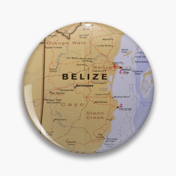 Item preview, Belize Map (1990) Central America Country Atlas designed and sold by BravuraMedia.