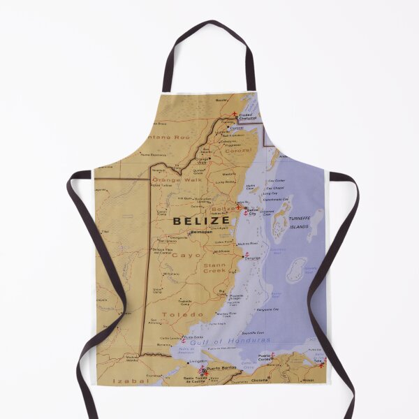 Item preview, Belize Map (1990) Central America Country Atlas designed and sold by BravuraMedia.