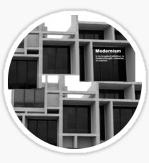 Modernism Sticker