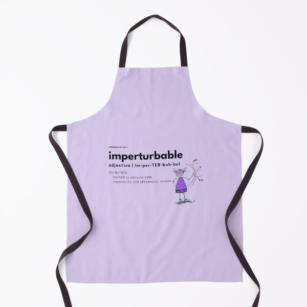 Item preview, Imperturbable Sofia Word of the Day designed and sold by AmberEchoCreates.