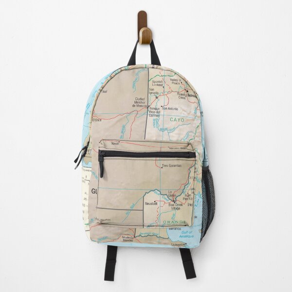 Item preview, Belize Map (2003) Vintage Central America Country Atlas designed and sold by BravuraMedia.
