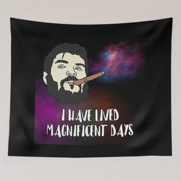 Item preview, Che Guevara: "I have lived magnificent days" designed and sold by RevolutionInPaint.