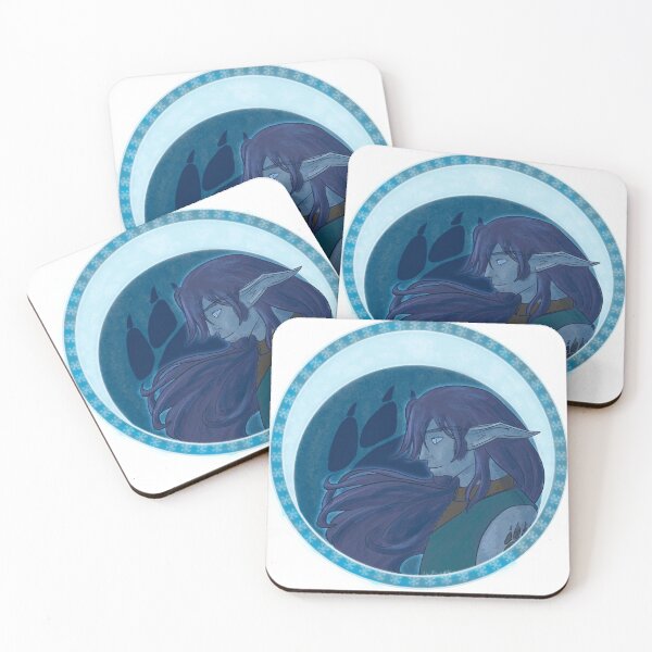 Item preview, Kaldorei Druid Round designed and sold by gearfeathers.
